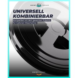 chemicalworkz Performance Buckets Wascheimer 5GAL Schwarz