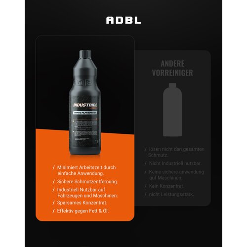 ADBL INDUSTRIAL Traffic Film Remover 1L