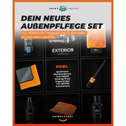 ADBL Außenreinigungsset Exterior Experience + Poliertuch (7-teilig)