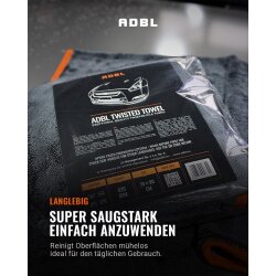 ADBL Twisted Towel Premium Trockentuch 620GSM 70×90