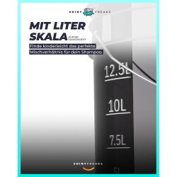 chemicalworkz Performance Buckets Wascheimer 5GAL Schwarz Transparent