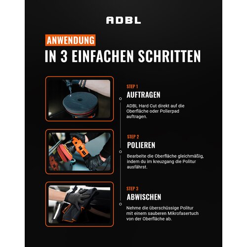 ADBL Hard Cut Schleifpolitur 200ml