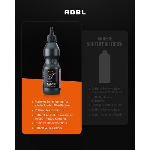 ADBL Hard Cut Schleifpolitur 200ml