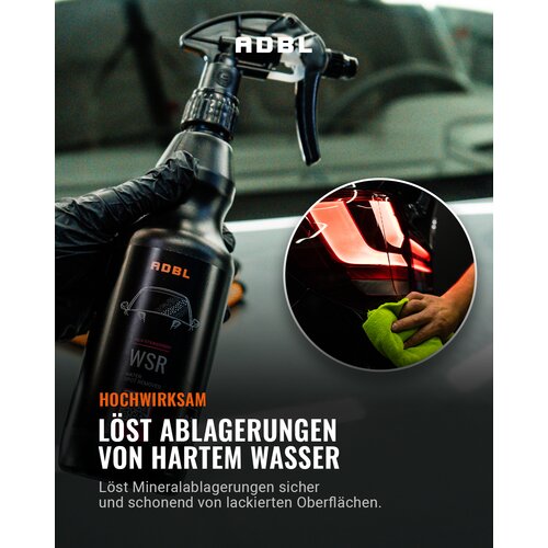 ADBL WSR Water Spot Remover Kalkentferner mit Canyon Trigger 1L