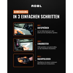 ADBL WSR Water Spot Remover Kalkentferner mit Canyon Trigger 1L