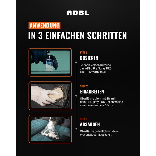 ADBL PreSpray PRO Polsterreiniger 1L