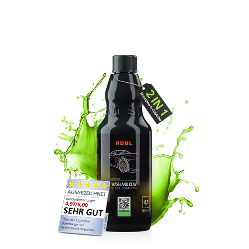 ADBL Wash and Clay Autoshampoo 500ml