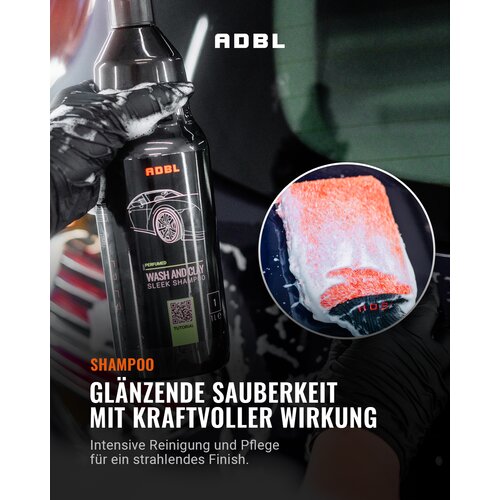 ADBL Wash and Clay Autoshampoo 500ml