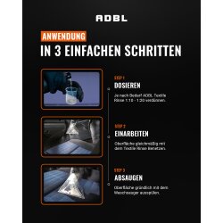 ADBL Textile Rinse Reiniger für Waschsauger 500ml
