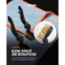ADBL Little Rascal Gold Kupferbürste