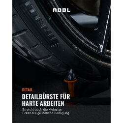 ADBL Little Rascal Gold Kupferbürste