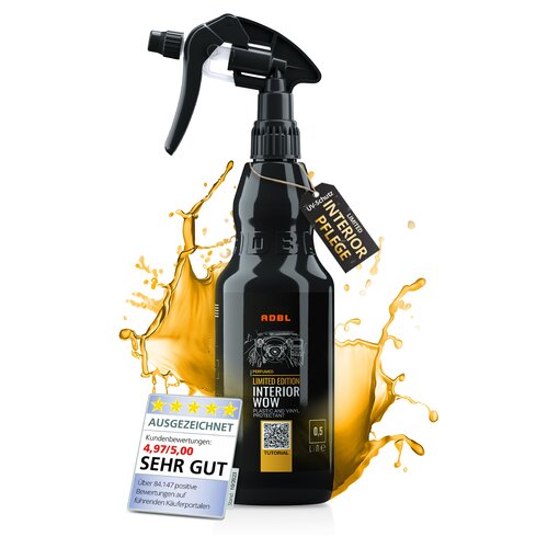 ADBL Interior WOW Limited Edition Kunstoffpflege mit Canyon Trigger 500ml