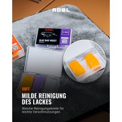 ADBL Clay Bar Orange 2x50g Reinigungsknete Soft