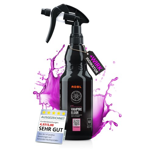 ADBL Vampire Elixir Felgenreiniger mit Canyon Trigger 500ml
