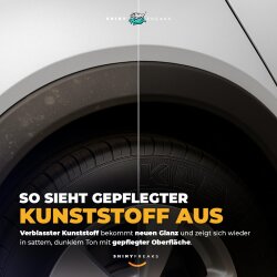 ADBL Kunststoffpflege Set Blackouter 200ml + Zubehör (7-teilig)