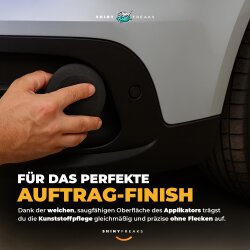 ADBL Kunststoffpflege Set Blackouter 200ml + Zubehör (7-teilig)