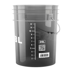 ADBL Splushy Bucket Wascheimer Schwarz 20L